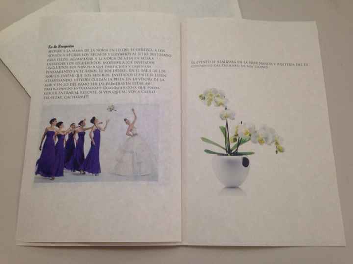 Las invitaciones para mis damas - 5