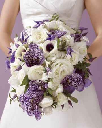 Ramos de novia morado - 1