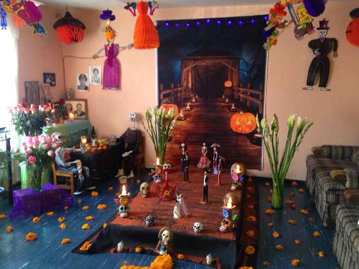 Pusimos nuestro altar de muertos - 1
