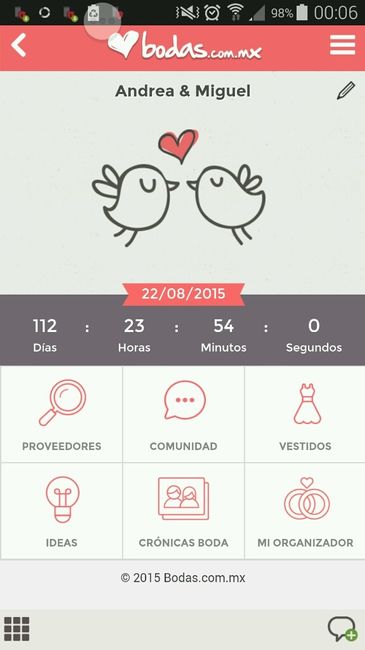 ¿cuánto falta para vuestra boda? ¡a presumir contadores! - 1