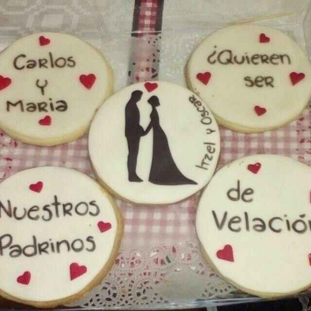 Detalle para los padrinos - 1