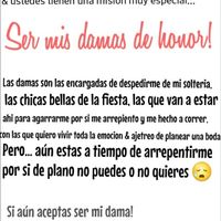 Mis invitaciones para damas👰🙅 - 3