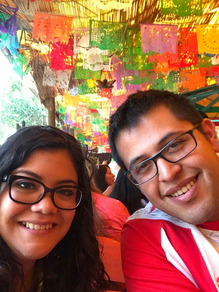 Gabriela reta a los novios a poner su peor foto - 1
