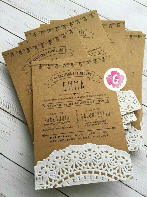 Bolsitas craft para la mesa de postres - 5