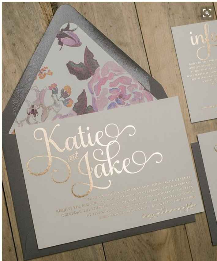 Mis invitaciones..demasiado femeninas? 😳😁 - 2