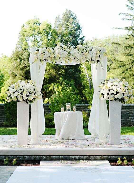 Ideas - bodas en color blanco 👰 - 4