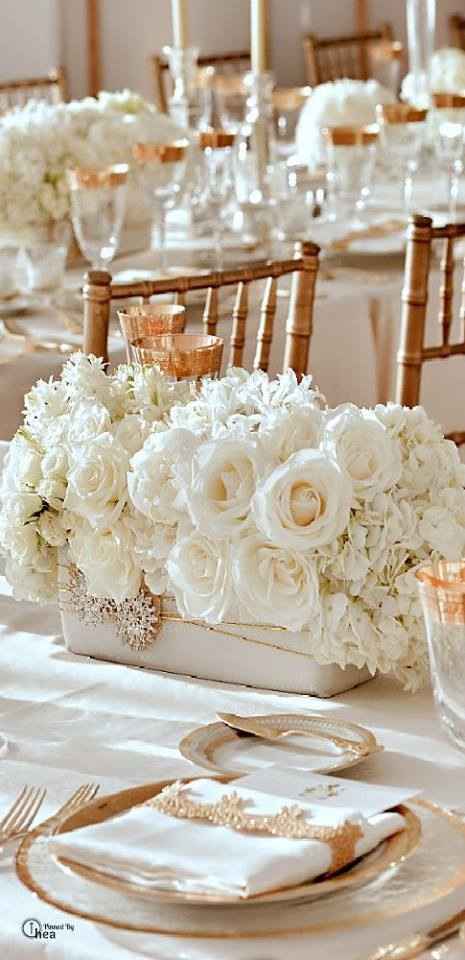 Ideas - bodas en color blanco 👰 - 9