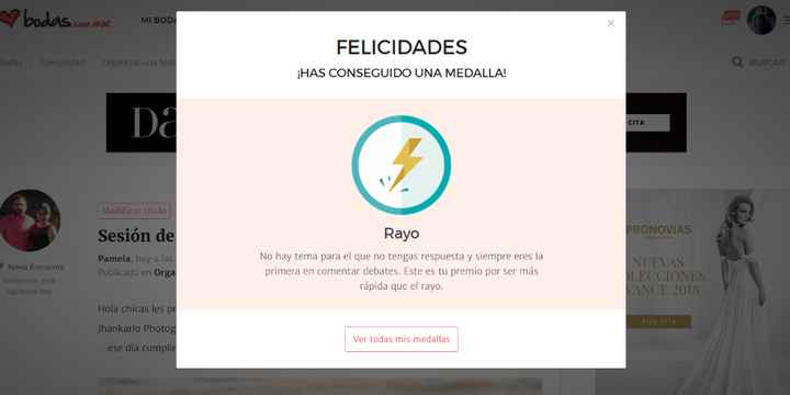 Nueva medalla