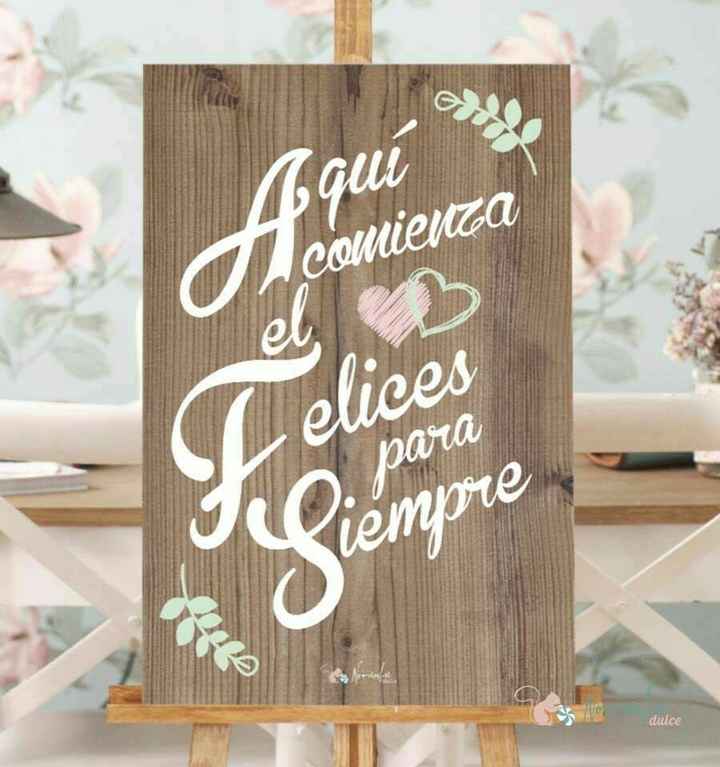 Letreros de bienvenida ❤️ - 1