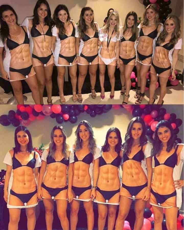 Luce cuerpazo en la despedida. camisetas 😂 - 1