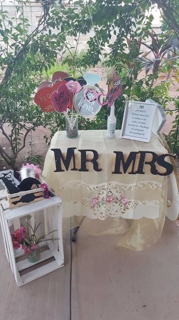 Mesita de selfie de dia