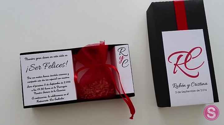 Mi hermana me hará las invitaciones - 1