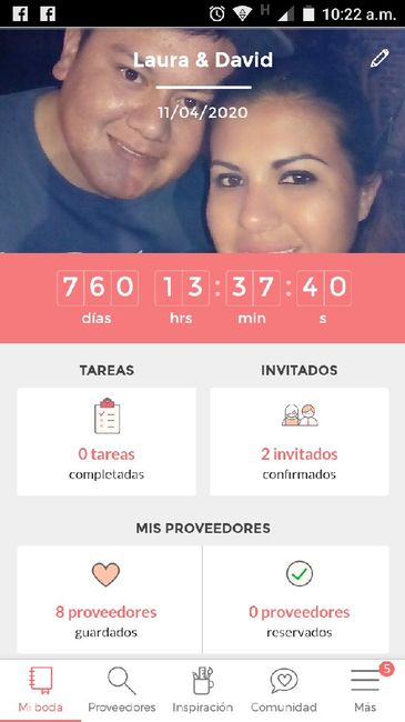 ¿Cuánto falta para que se casen? - 1