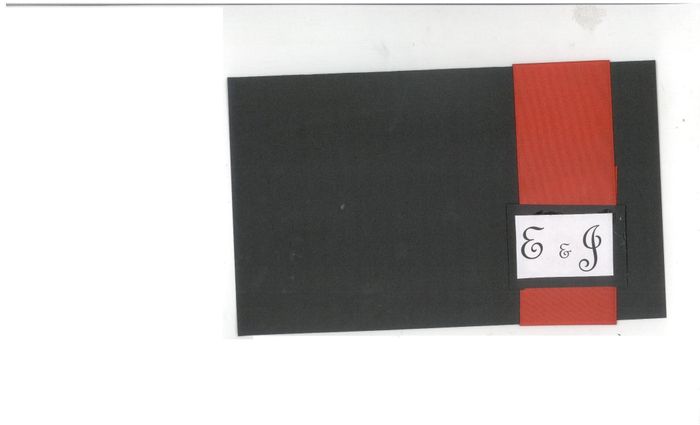 invitacion en negro