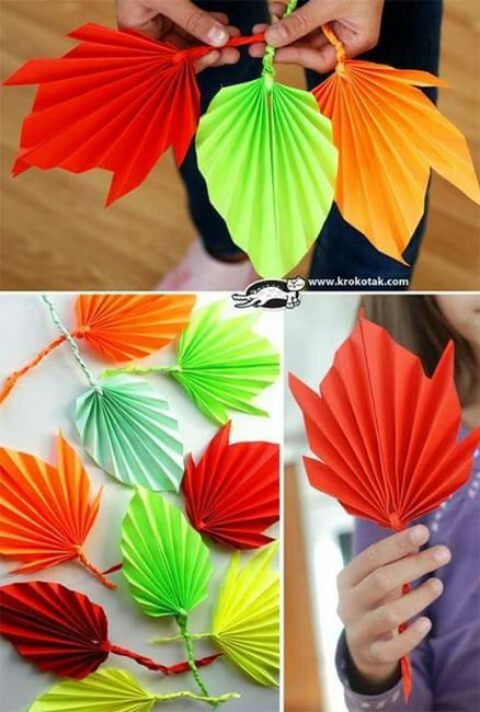 Decoracion con flores de papel - 8