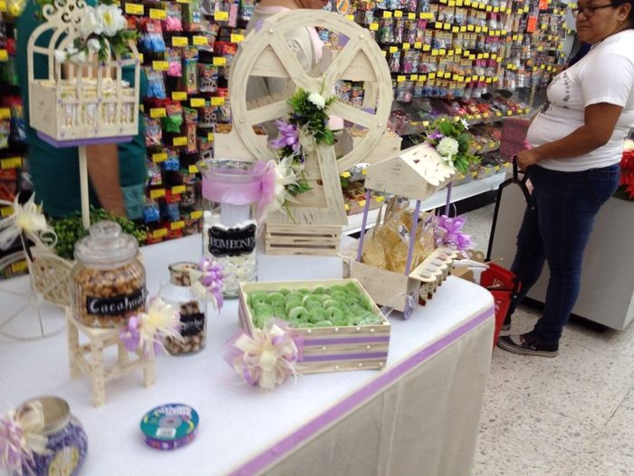 Mesas de botanas y/o postres - 1