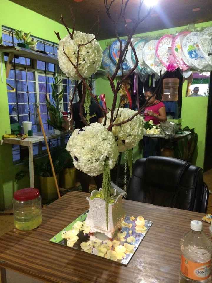 Les presento mis centros de mesa !! - 1