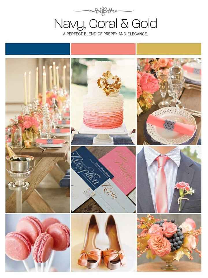 Mi boda en color Coral!!!! :D - 1