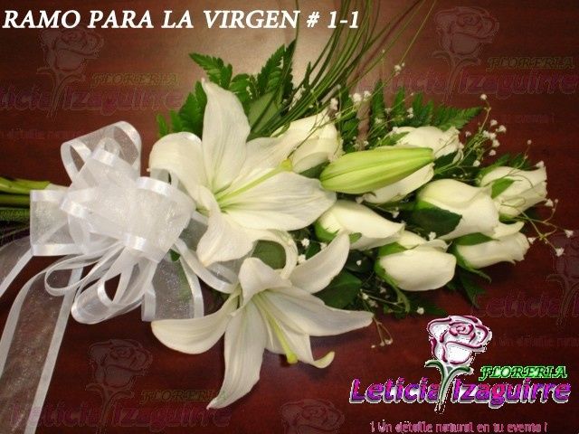 ramo para la virgen