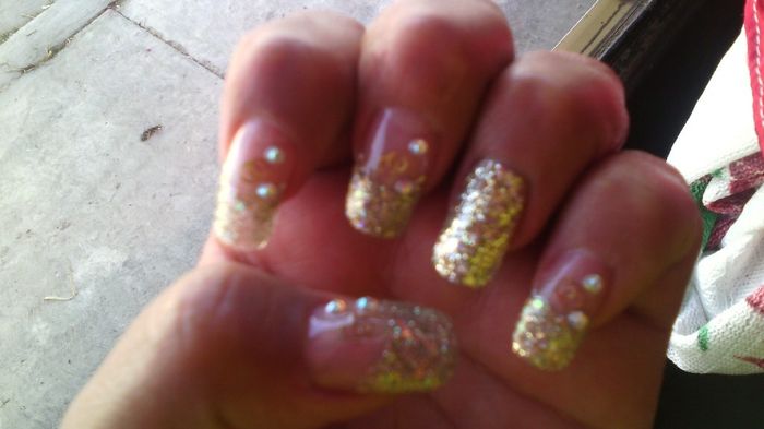 Mis uñas a menos de un día!! - 1