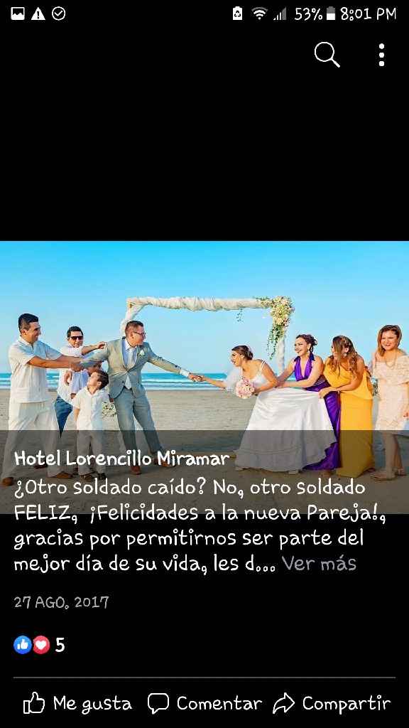 Boda civil pequeña en playa - 5