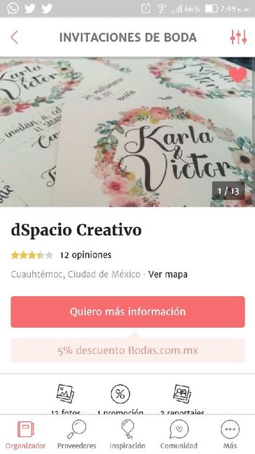 Lugares para mandar a hacer invitaciones CDMX - 1