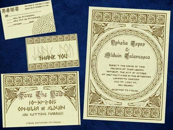 Mis invitaciones vikingas!!! Scoll! - 1