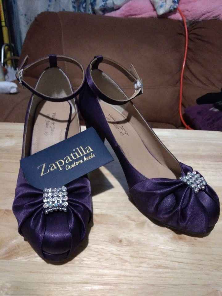 Mis zapatillas Moradas!!! 😎😍 - 1