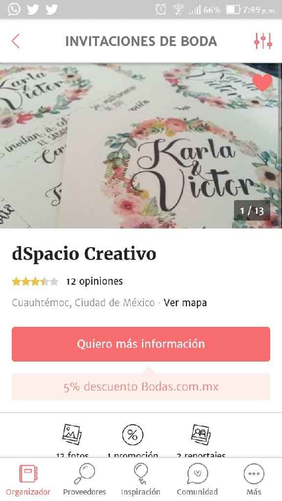 Lugares para mandar a hacer invitaciones CDMX - 1