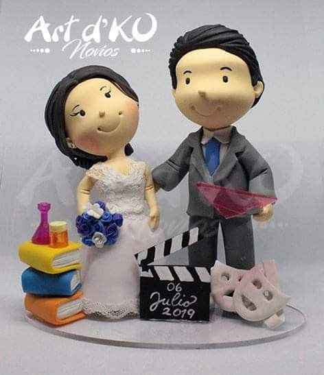 Muñecos para el pastel - 1