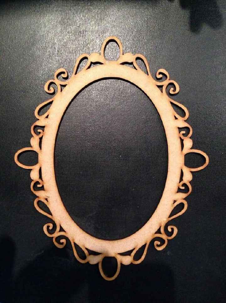 Marcos para numeros de mesa - 1