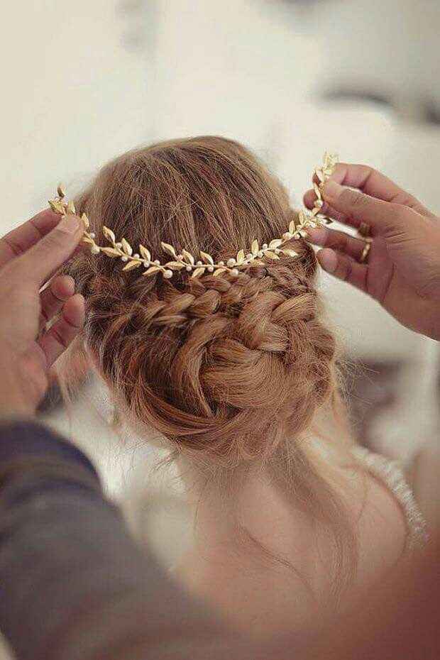 Peinados con cabello recogido para tu día b - 1