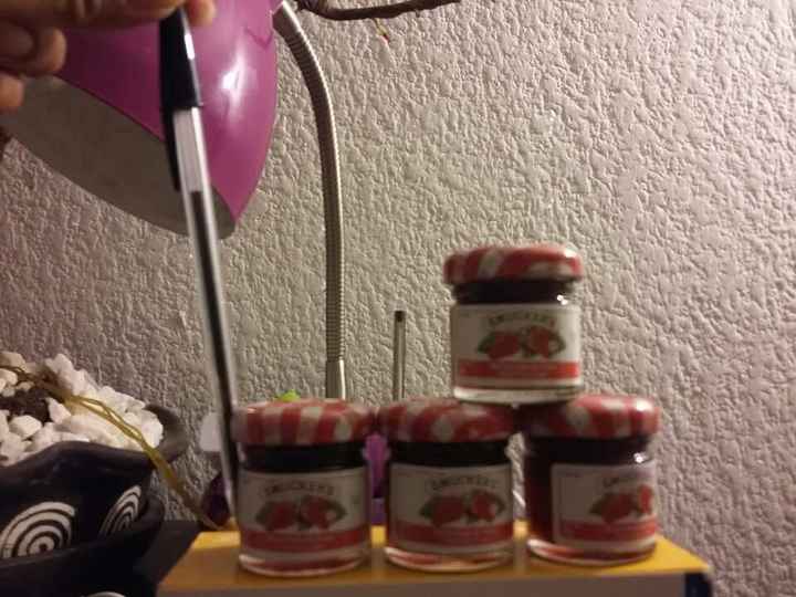Recuerdos: mini-mermeladas! - 1