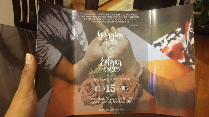 Llegaron mis invitaciones! - 2