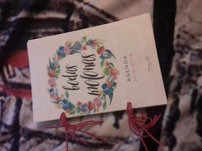 Agenda para boda!! - 1