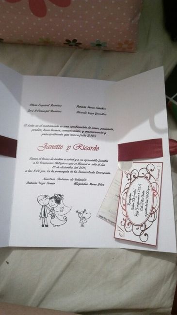 Por fin mis invitaciones - 2