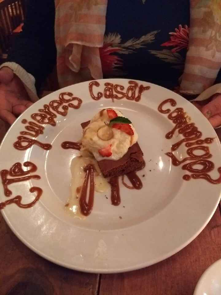 Pedida de mano oficial 🤝💍👫😍 - 4