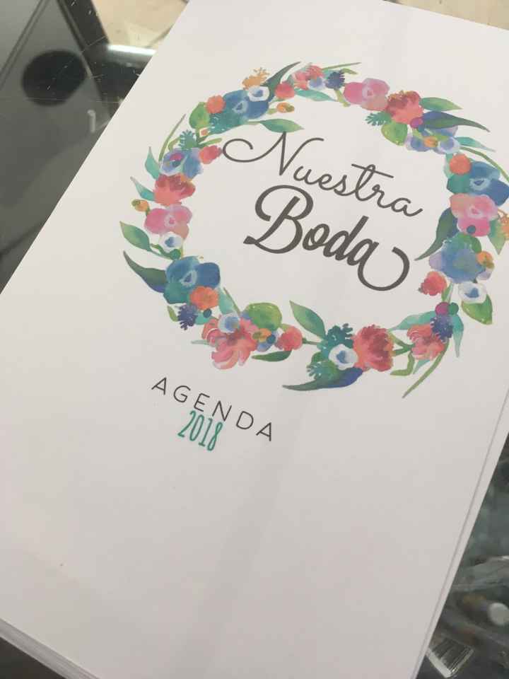  Agenda para boda - 1