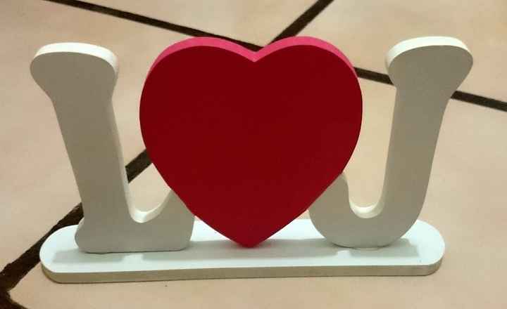 Letras de madera para la mesa de dulces