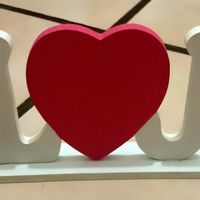 Letras de madera para la mesa de dulces