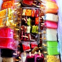 Paletas como coctel de bienvenida