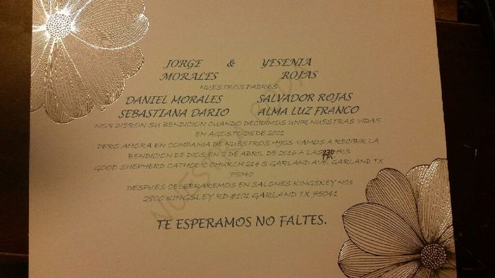 Mis humildes invitaciones - 3