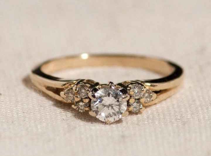 Si hubieras podido elegir el anillo de compromiso.. - 1