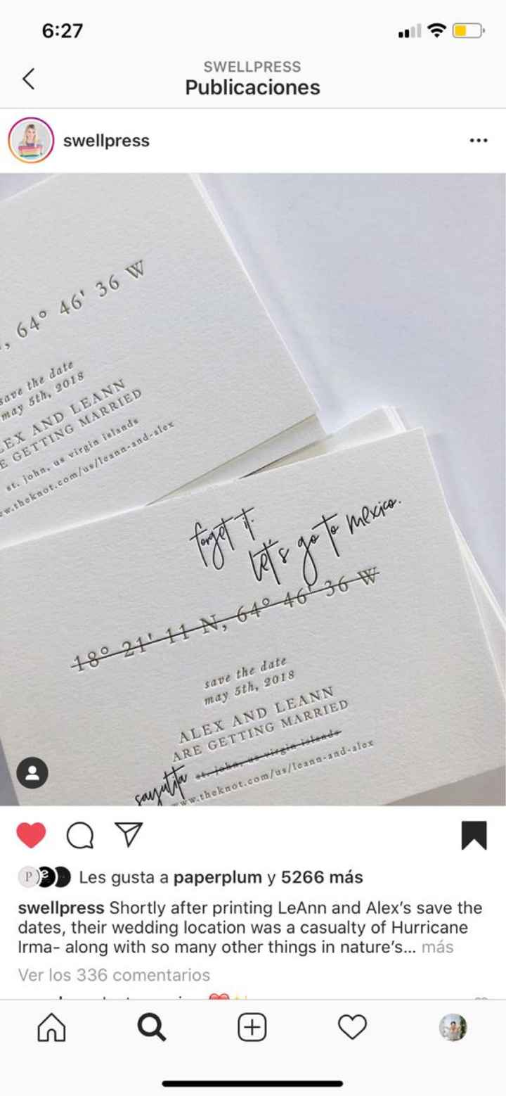 Invitaciones y coronavirus 😔 - 1