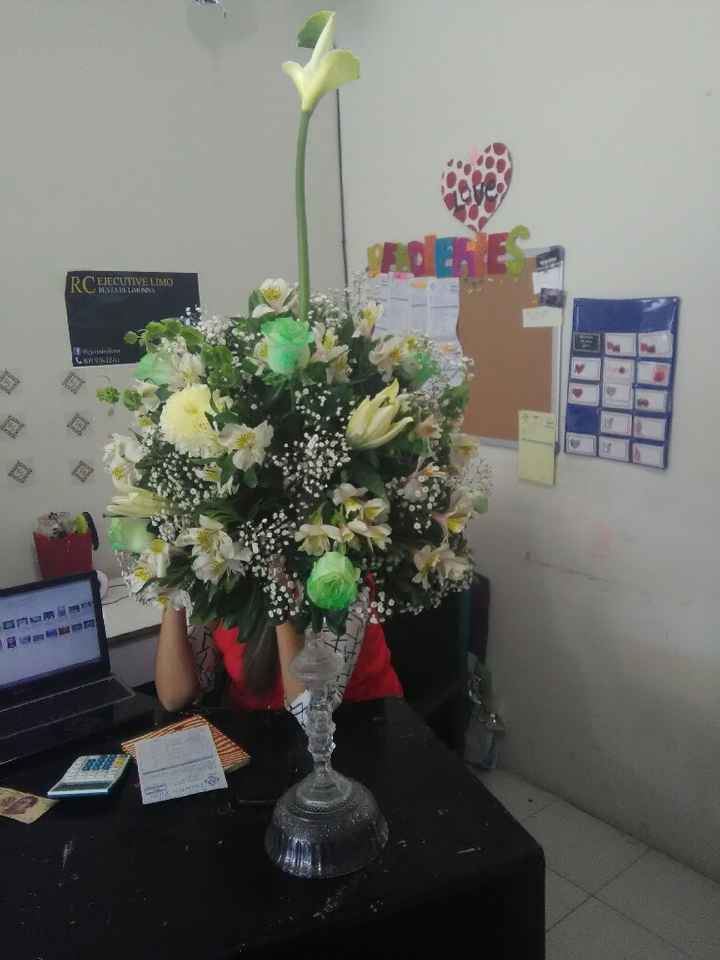 2 bodas, 2 centros de mesa. ¿Cuál prefieres? - 1