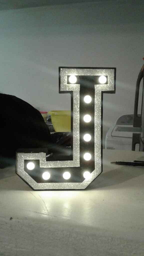 Letras con luces dyi !!! - 5