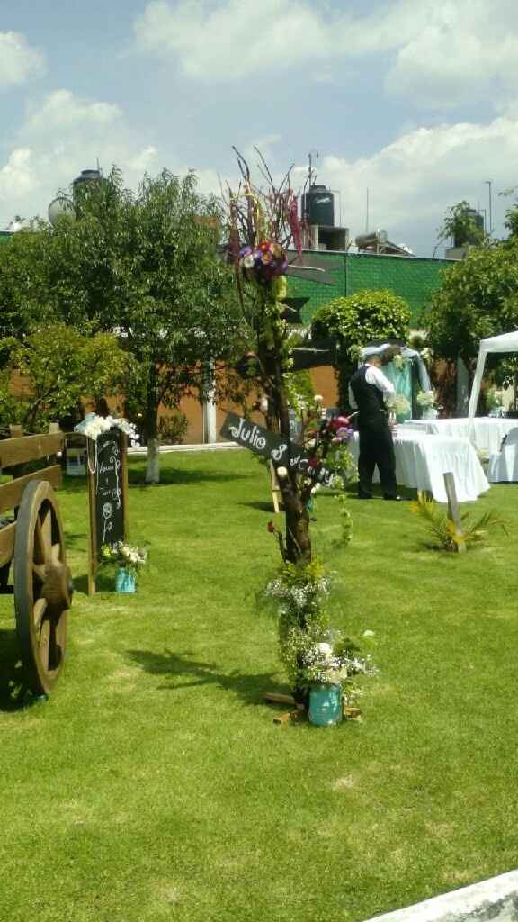 Reciclando material de una boda.... - 1