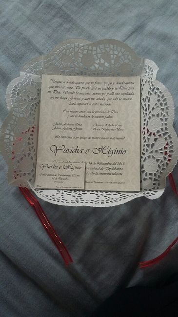 Y asi quedaron mis invitaciones - 2