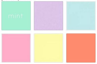 mi gama de colores