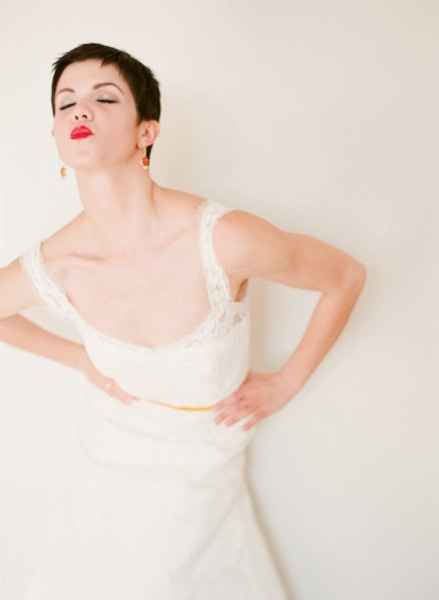 Mitos Novias cabello corto